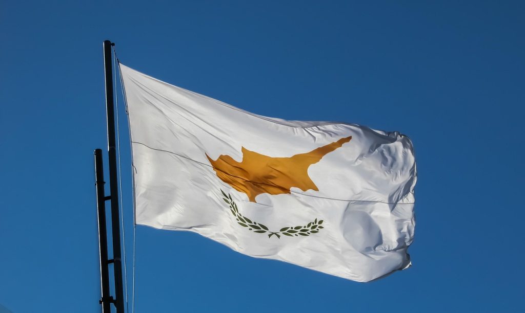 cyprus, flag, waving, independence day, 1st april