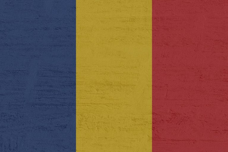 romania, banner, flag
